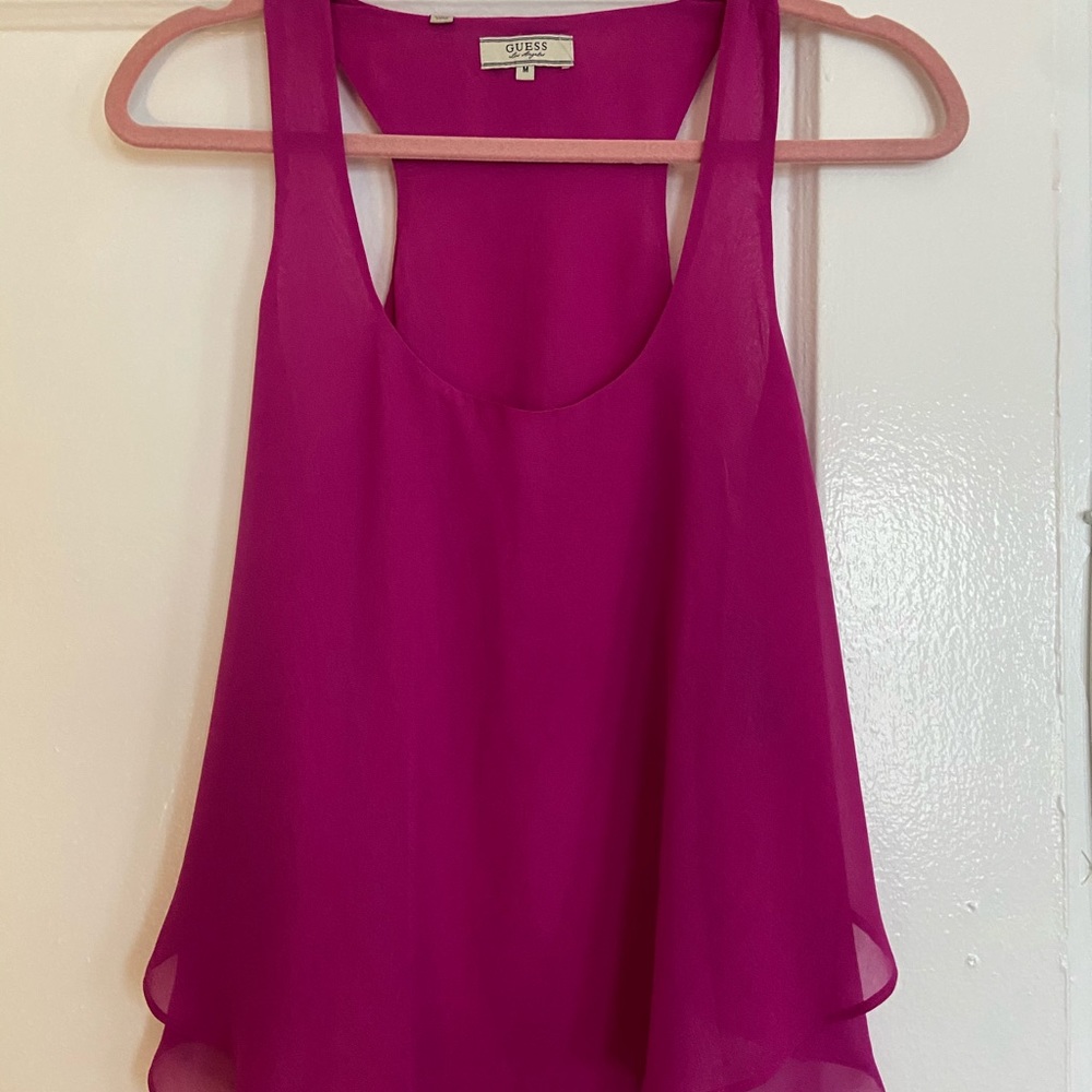 Bright Pink Tank